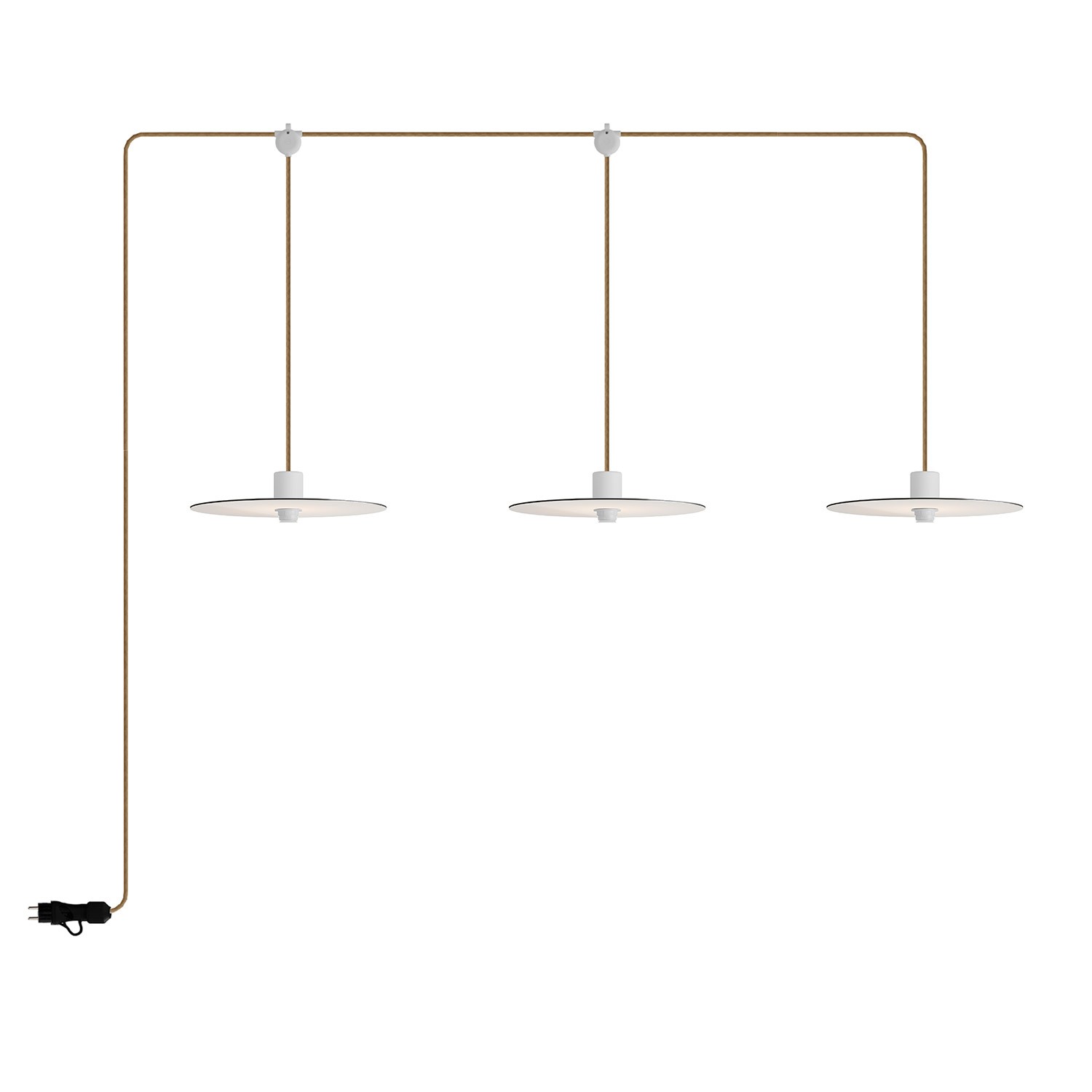 T-Snake EIVA Lampe d'extérieur IP65 portative avec 2 lumières