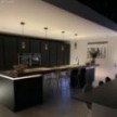 E-Snake EIVA Lampe d'extérieur IP65 portative avec 3 lumières et abat-jour