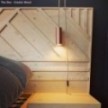 E-Snake EIVA Lampe d'extérieur IP65 portative avec 3 lumières et abat-jour