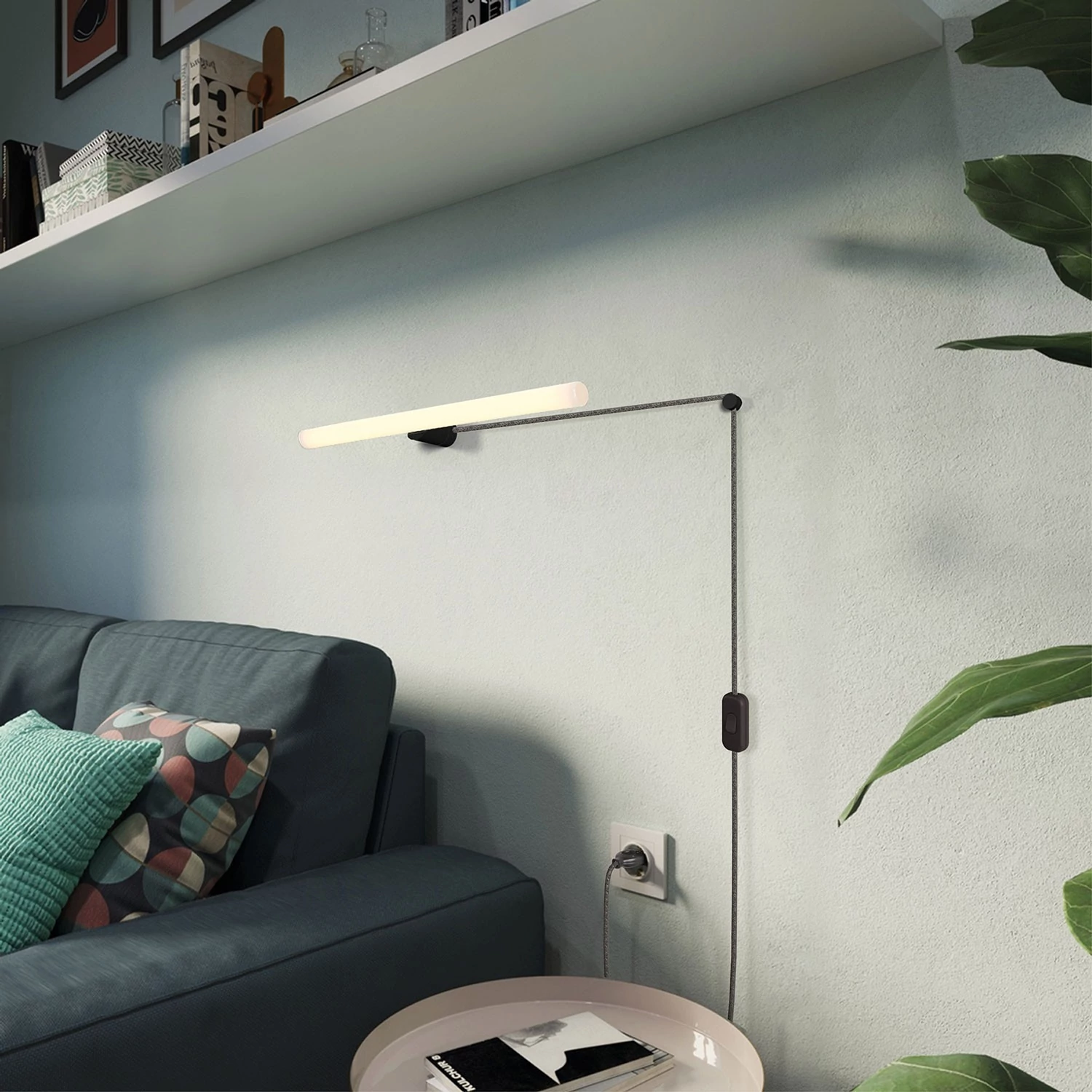 Lampe Spostaluce esse14 avec culot S14d et fiche bipolaire