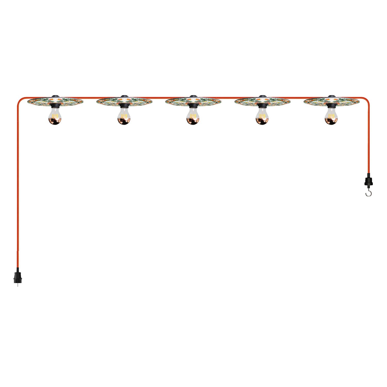Ampoule Dorée LED Carbon Line Filament Cage Edison ST64 7W 640Lm E27 2700K Dimmable - C54