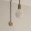 Ampoule Dorée LED Ellipse 170 8,5W 806Lm E27 2200K Dimmable - H04