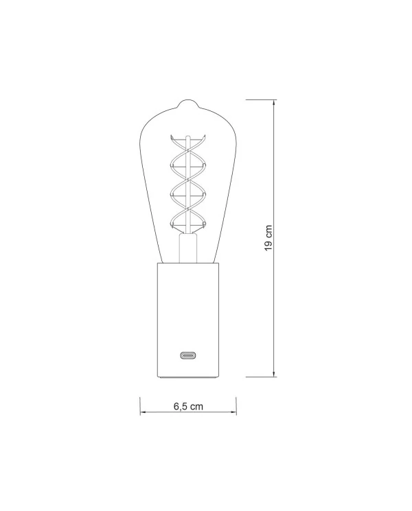 SI! Lampe portative 5V avec ampoule ST64