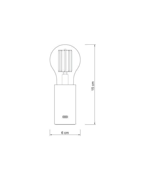 SI! Lampe portative 5V avec ampoule A60