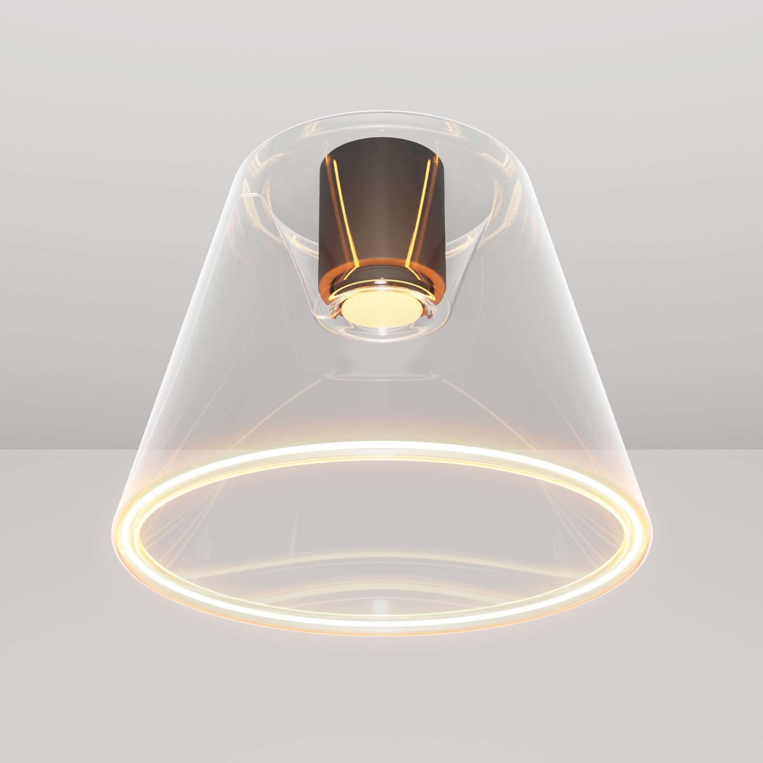 Lampe de table en bois avec articulation et lumière diffuse - Table Flex Wood avec prise bipolaire
