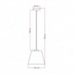 Ampoule LED Effet Porcelaine IRC 95 G150 7W 640Lm E27 2700K Dimmable - P05