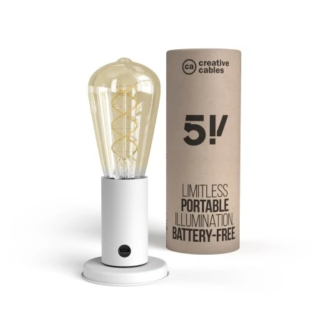 Lampe portative boîte cadeau SI! 5 volts