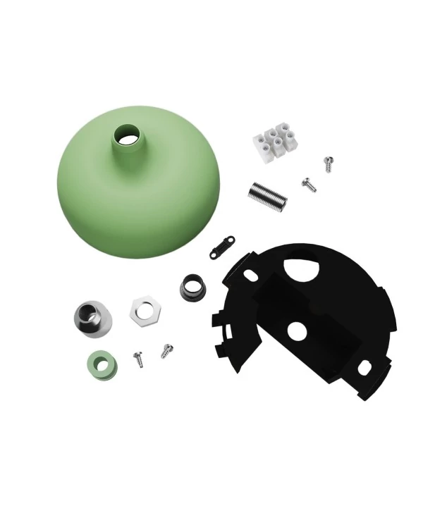 Kit rosace en silicone avec trou central et possibilité de trou latéral