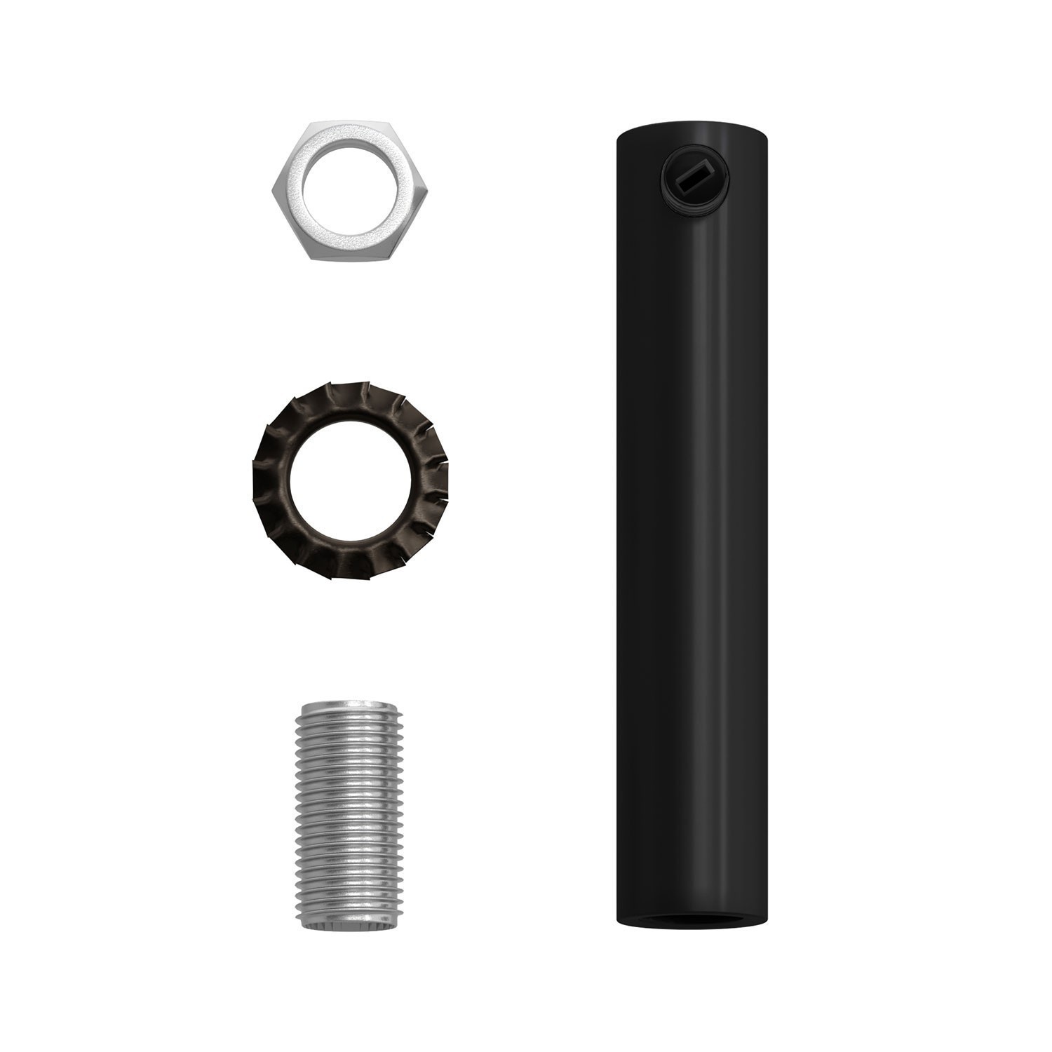 Kit rosace en silicone avec trou central et possibilité de trou latéral