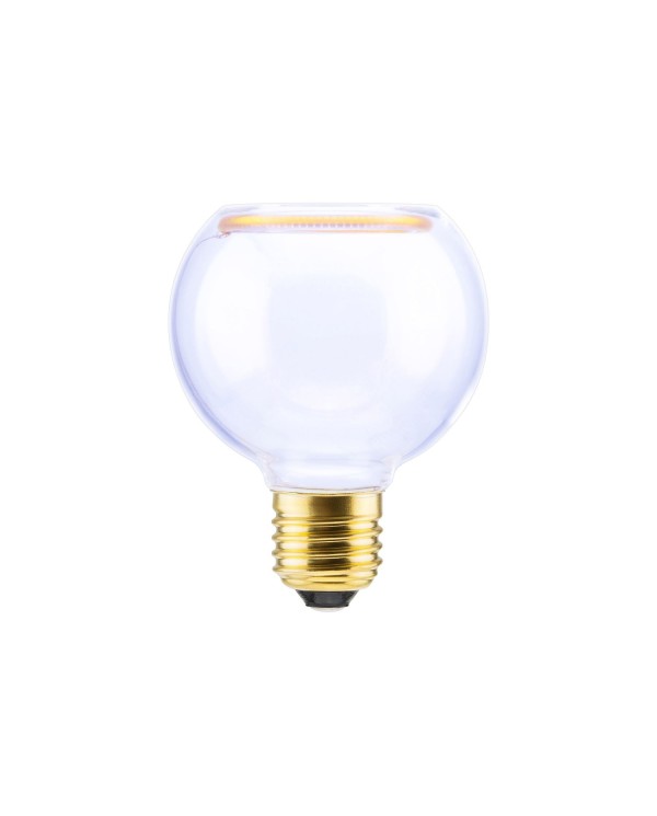 Ampoule LED Globo G80 Clear Ligne Floating 4W 240Lm 2200K Dimmable
