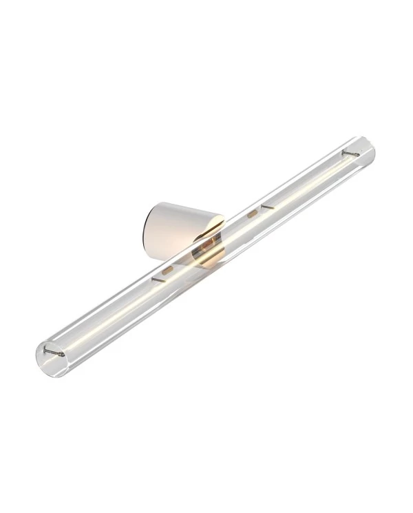 Applique ou plafonnier esse14 pour ampoule LED linéaire S14d - Waterproof IP44