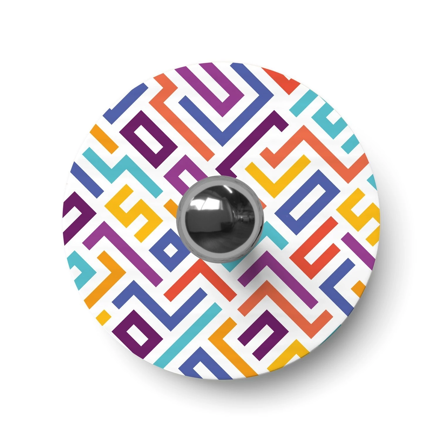 Lampe murale ou de plafond avec abat-jour à motifs géométriques  'Kaleidoscope' - Waterproof IP44