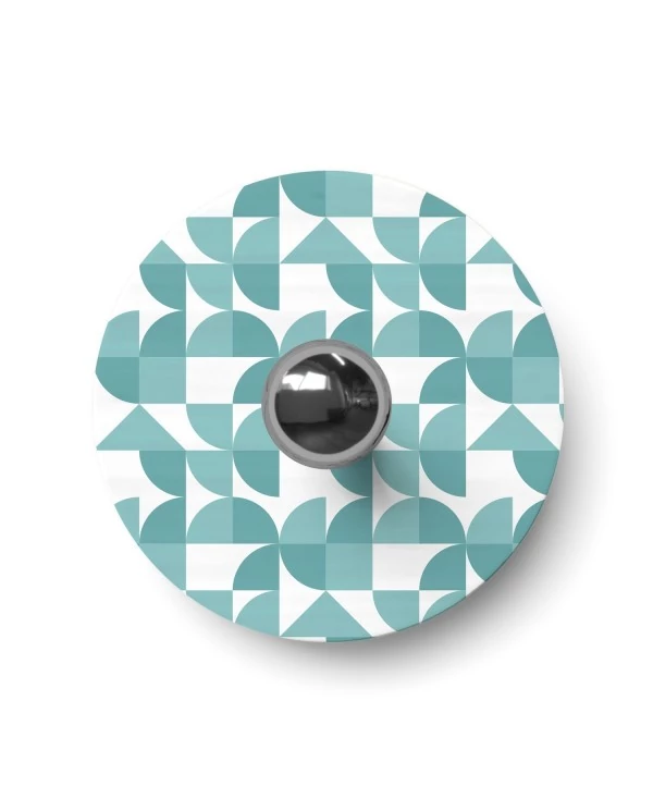 Lampe murale ou de plafond avec abat-jour à motifs géométriques  'Kaleidoscope' - Waterproof IP44