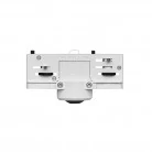 Suspension pour rail avec finition en porcelaine colorée
