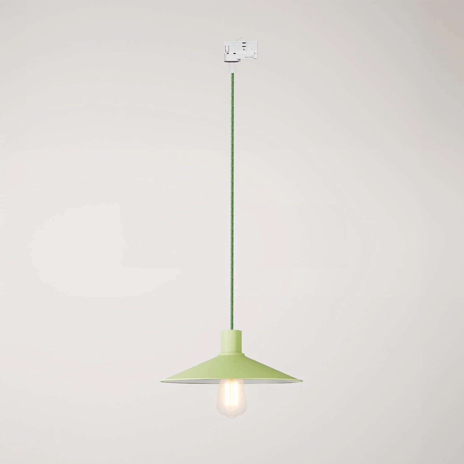 Suspension pour rails avec abat-jour Swing Pastel