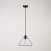 Suspension pour rail Duedì Apex avec abat-jour