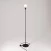 Lampadaire MAG-Y avec socle rond en métal