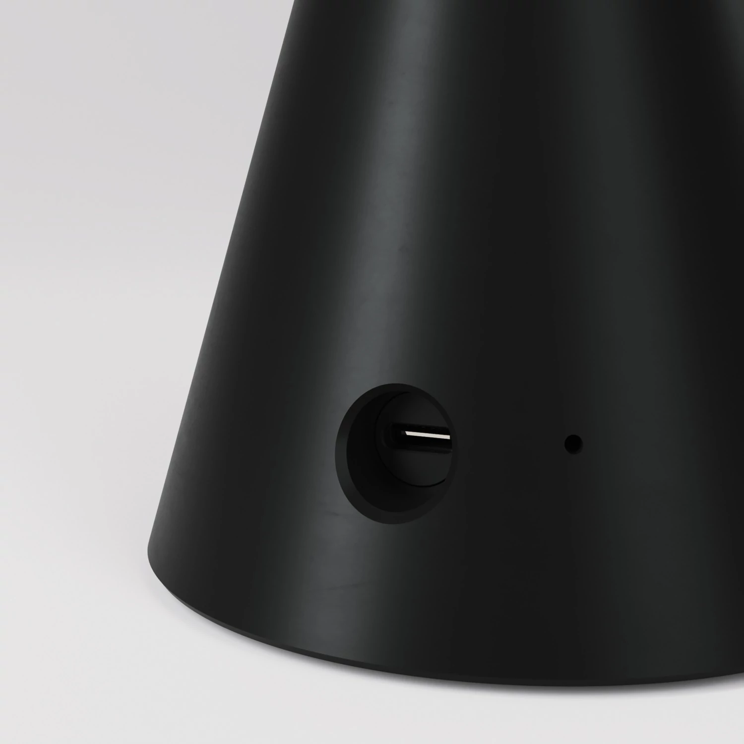 Lampe portative et rechargeable Cabless11 avec ampoule goutte d'eau et abat-jour