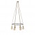Lustre Cage avec 6 bras Globo
