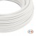 Câble d'éclairage plat en textile Blanc Optique Brillant - PM01