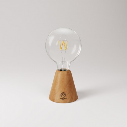 Lampe portable et rechargeable Cabless01 avec ampoule - personnalisable (min 20 pièces) - Neutre peint