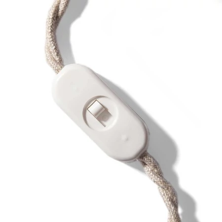Interrupteur Unipolaire à glissière. Design de Achille Castiglioni - Blanc