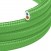 Fil électrique plat recouvert de tissu Vert Citron Brillant - PM18