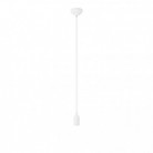 Suspension colorée en silicone avec câble textile