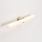 Lampe en métal pour mur ou plafond avec ampoule LED linéaire S14d