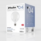 Ampoule LED Filament Blanc Globe G125 5,9W 500Lm E27 2700K Dimmable - W04