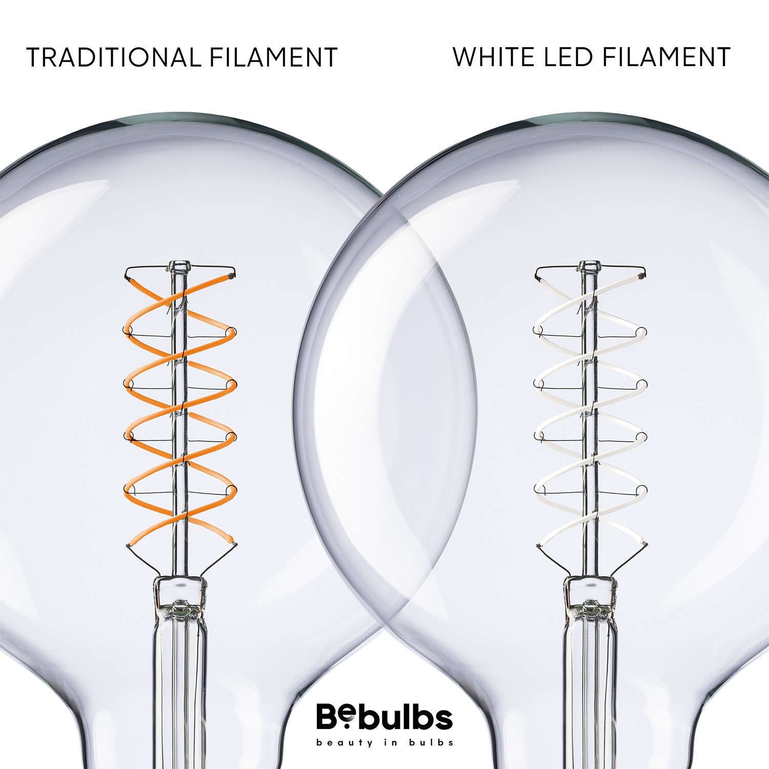 Ampoule LED Filament Blanc Globe G125 5,9W 500Lm E27 2700K Dimmable - W04