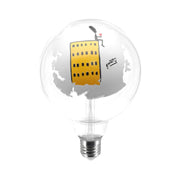 Lampadina LED Tattoo Grattacielo G125 4,5W 470Lm E27 2700K Dimmerabile