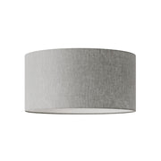 Paralume Cilindro XL in tessuto con attacco E27 - Made in Italy - Camelot Grigio