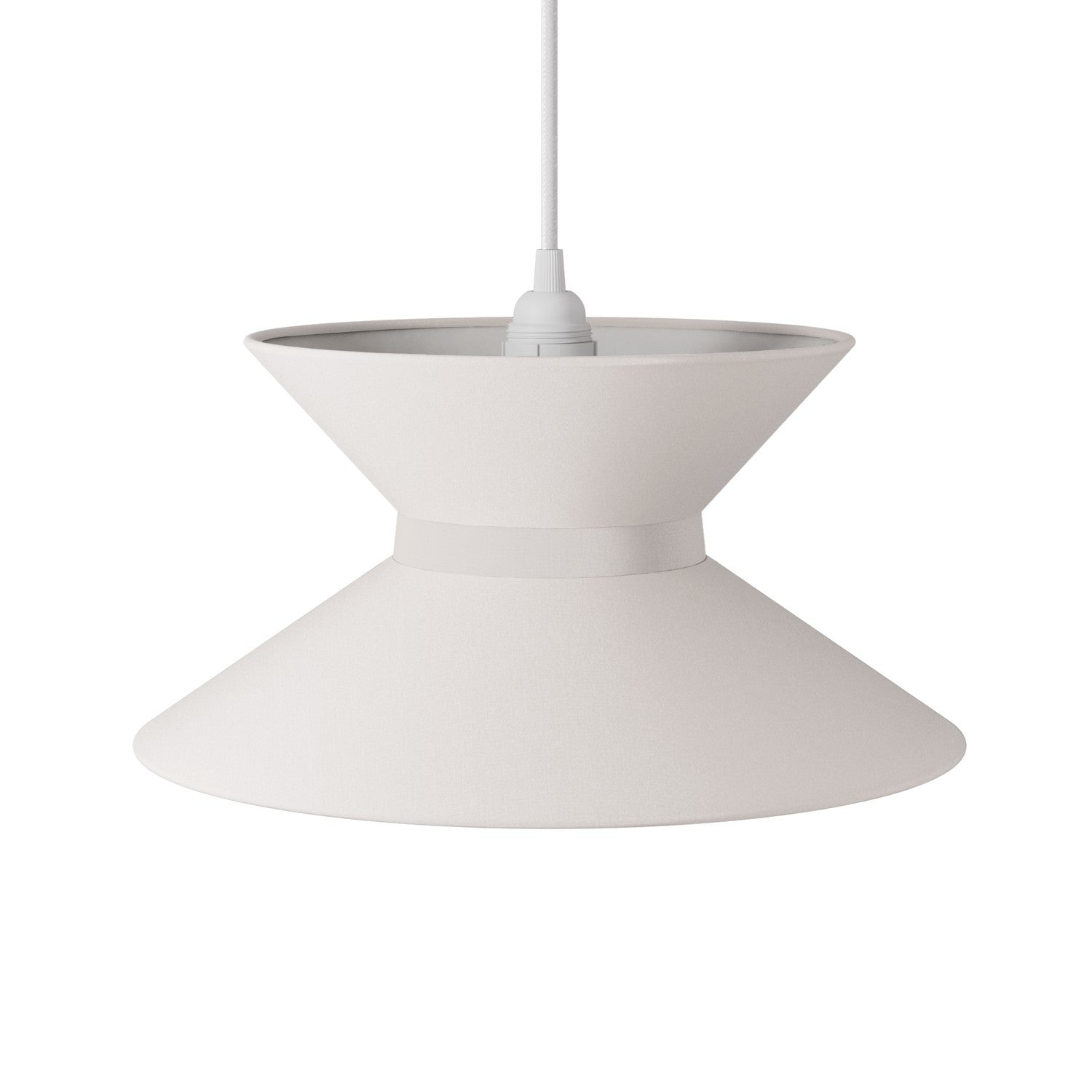 Paralume in tessuto Clessidra Arenal sabbia - Made in Italy Arenal sabbia