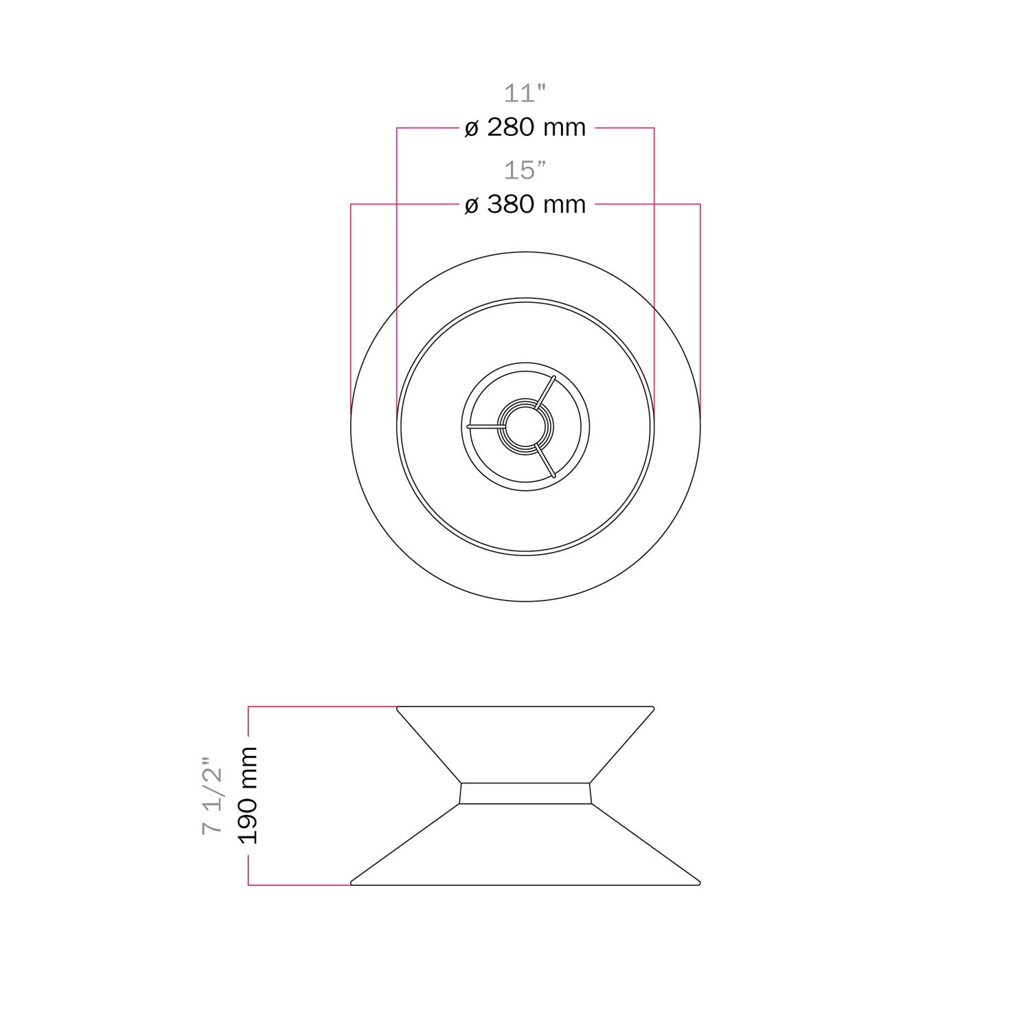 Paralume in tessuto Clessidra Teletta azzurro severo - Made in Italy Arenal sabbia
