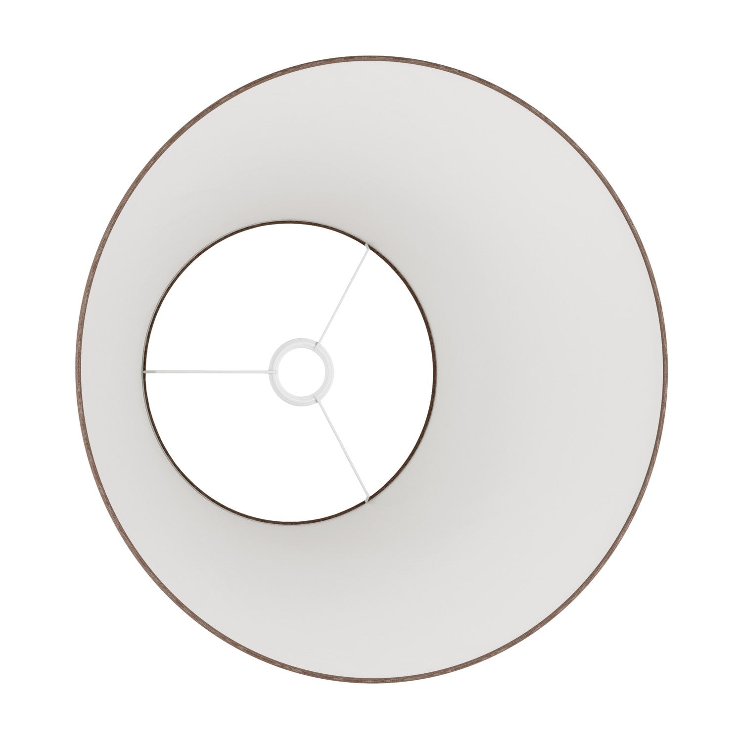 Paralume Impero L per sospensione con attacco E27 - Made in Italy - Camelot Marrone