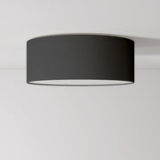 Plafoniera in tessuto Medium Slim - Made in Italy - Teletta Antracite