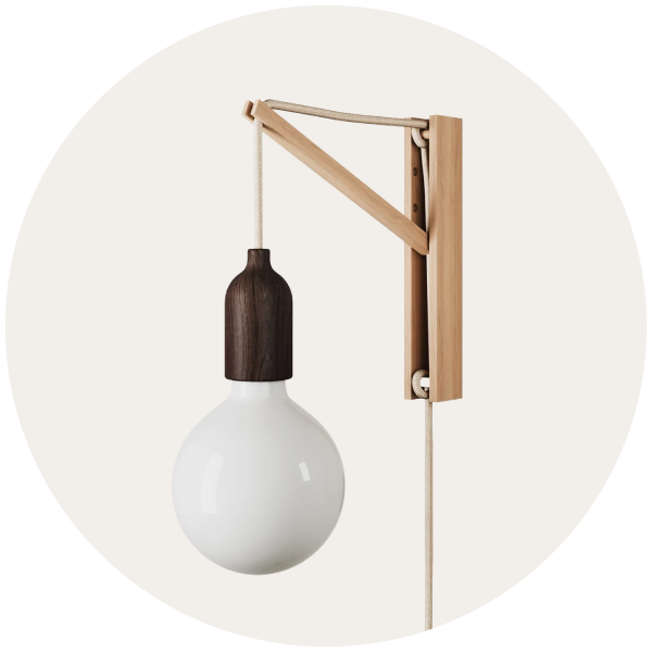 Lampes avec fiche