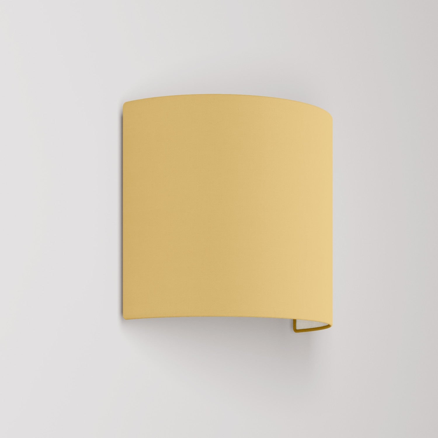 Applique Ventola con paralume in tessuto Arenal oro - Made in Italy