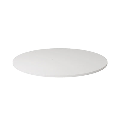 Base métallique ronde pour lampe sur pied MAG-Y - Blanc mat