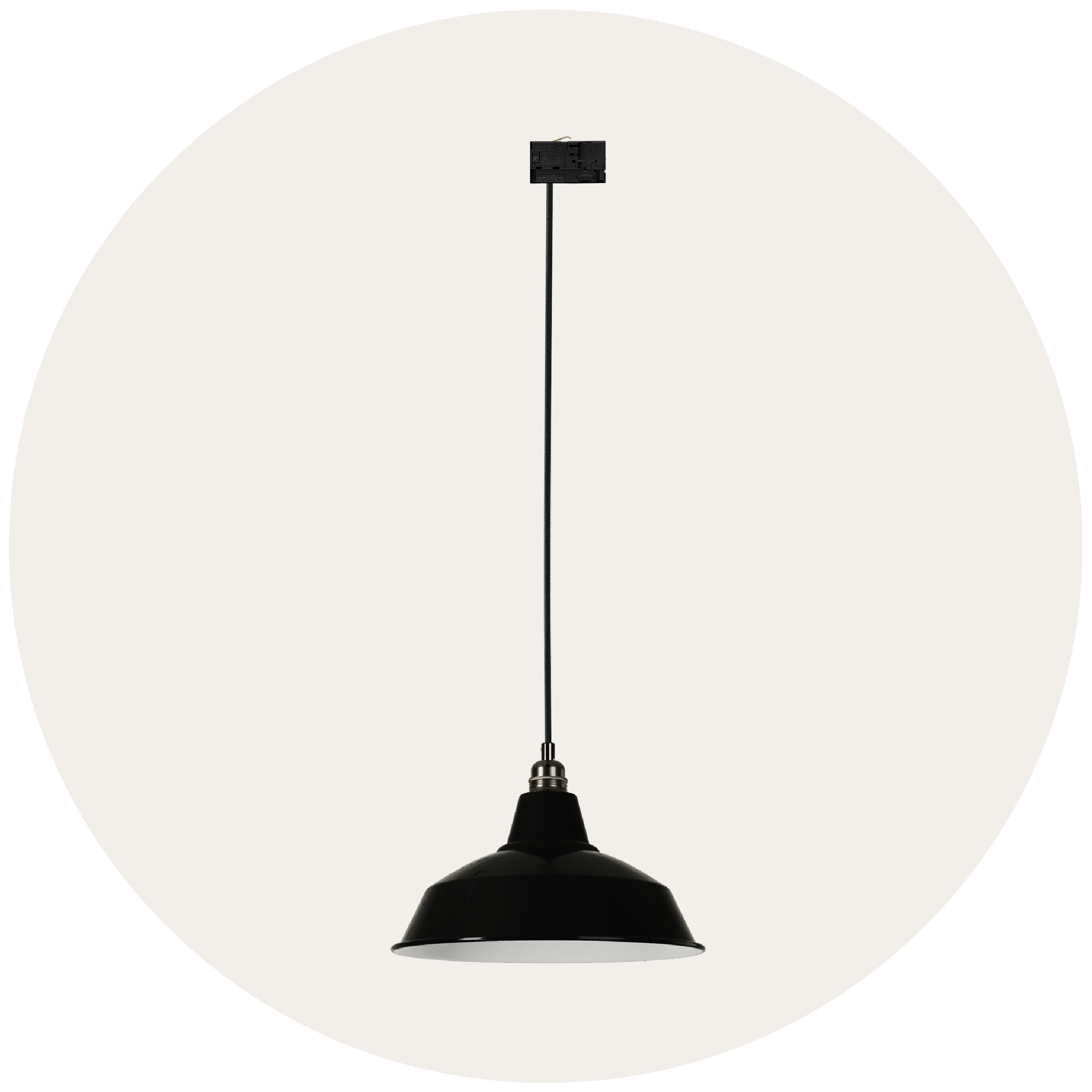 Lampes sur rail