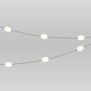 Catena luminosa 6 punti luce da esterno IP67 Grigio - Marina6