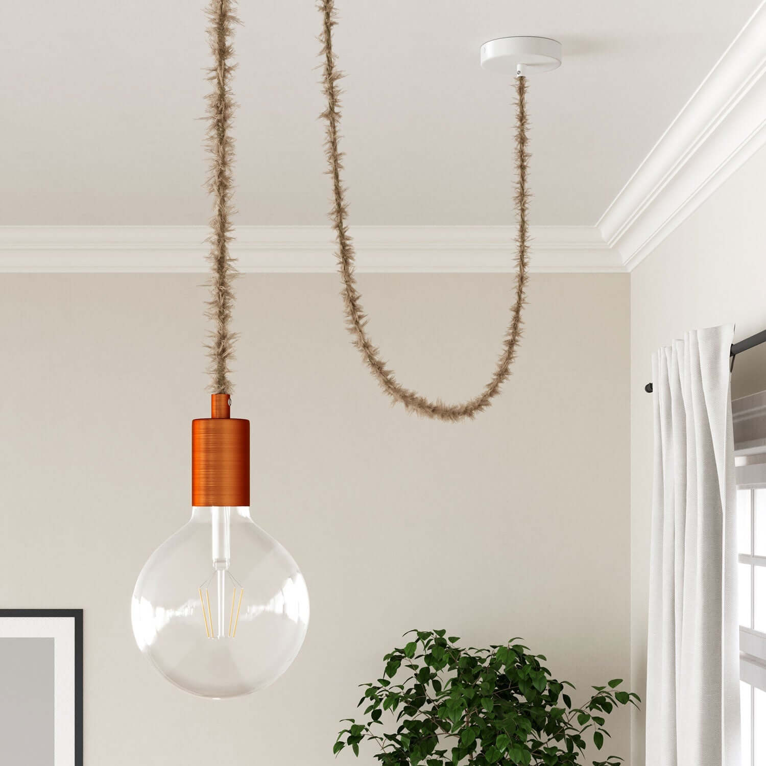 Cavo colorato per illuminazione Khaki Marlene - L'Originale Creative Cables, la scelta migliore per le tue luci - TP13