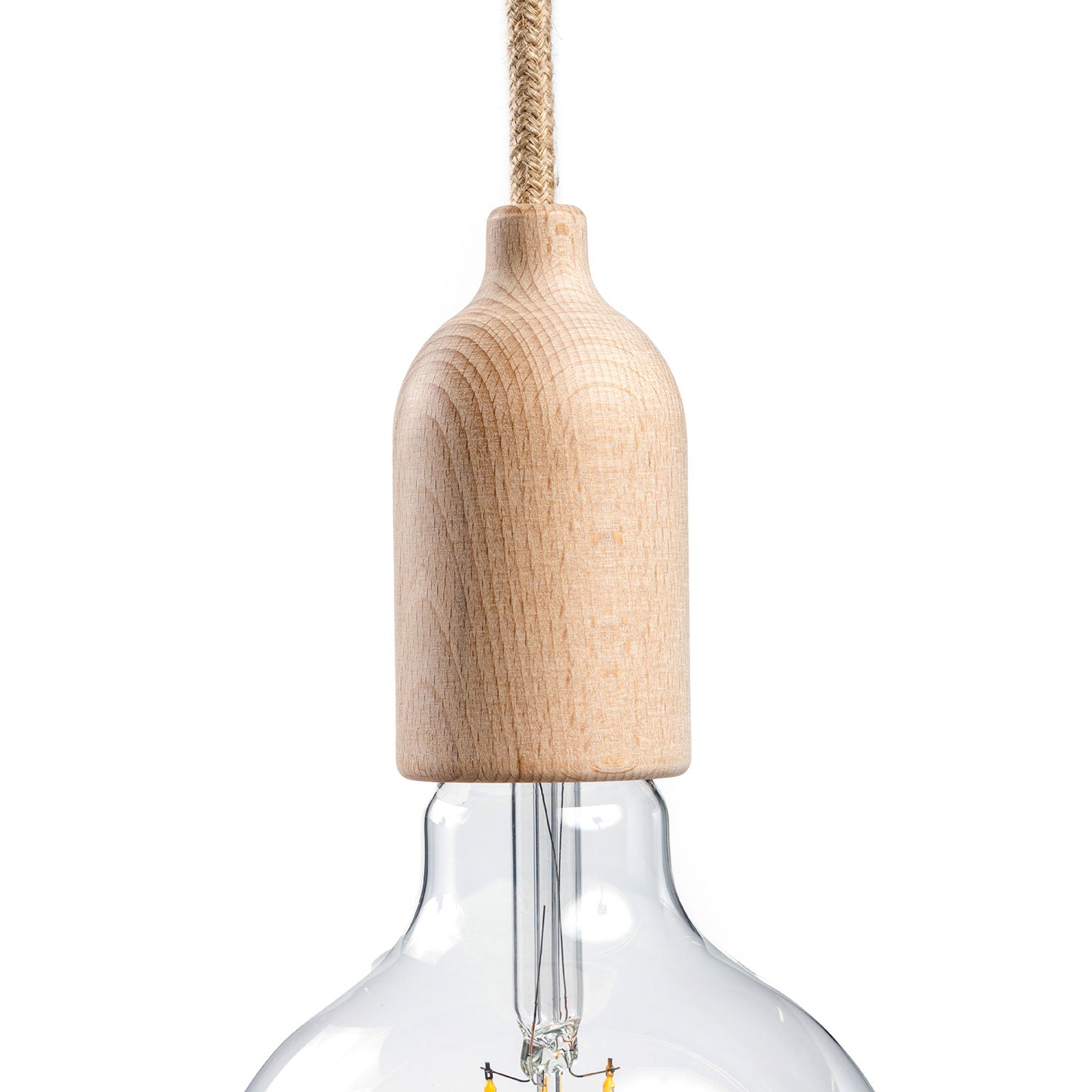 Douille De Lampe E27 Avec Chaînette De Tirage - Design Vintage Noir Et Verre - Pour Lampe Murale Ou Plafond