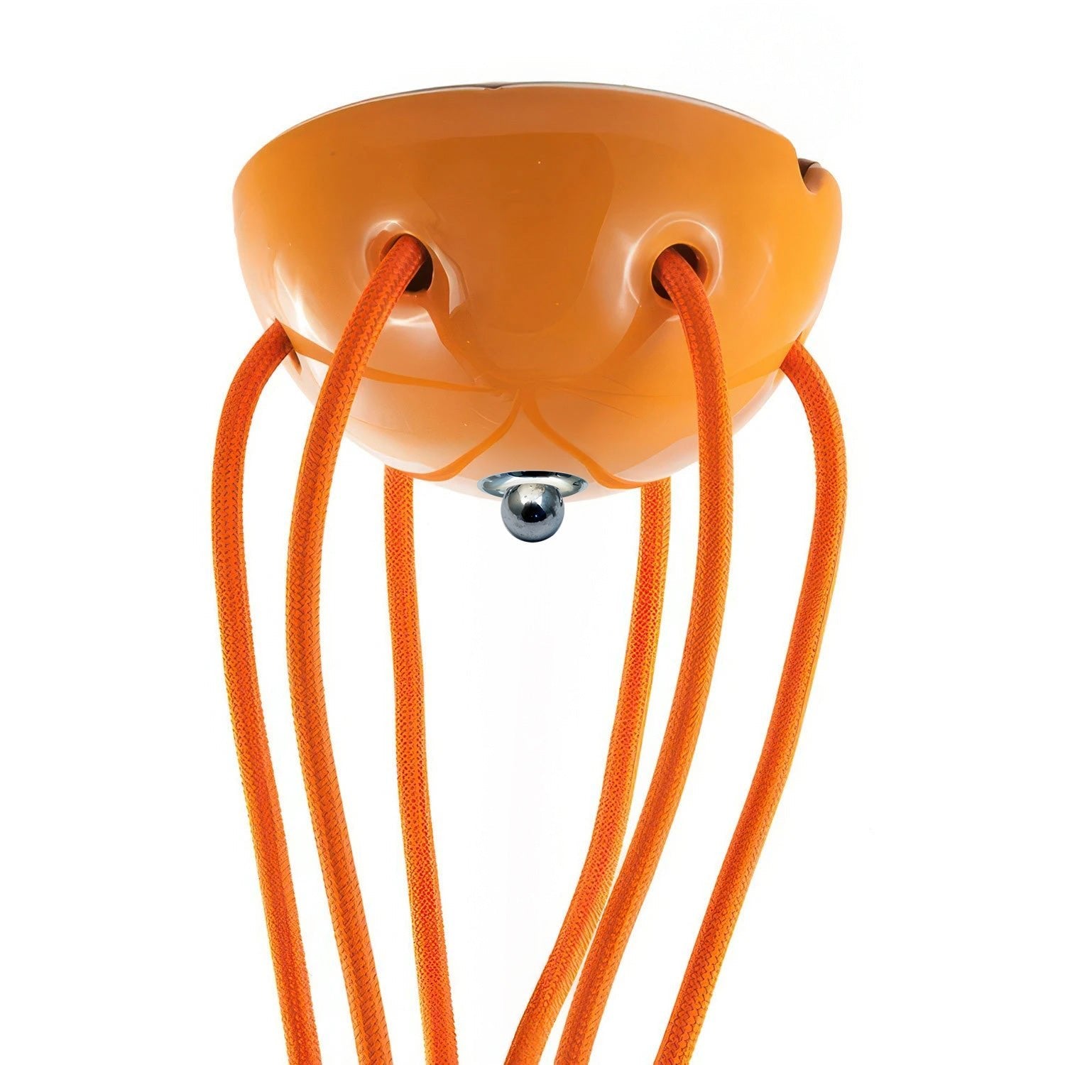 Kit rosone in ceramica a 6 fori - Mandarino