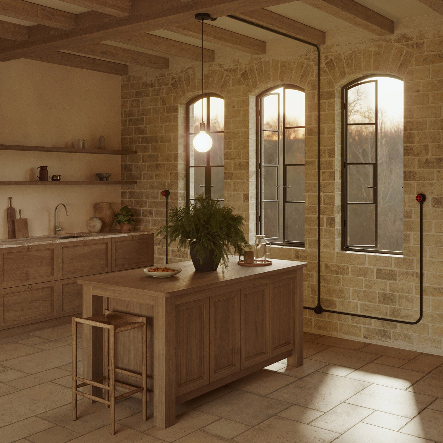 Kit scatola di derivazione e base per Creative-Tubes in porcellana - Nero 3