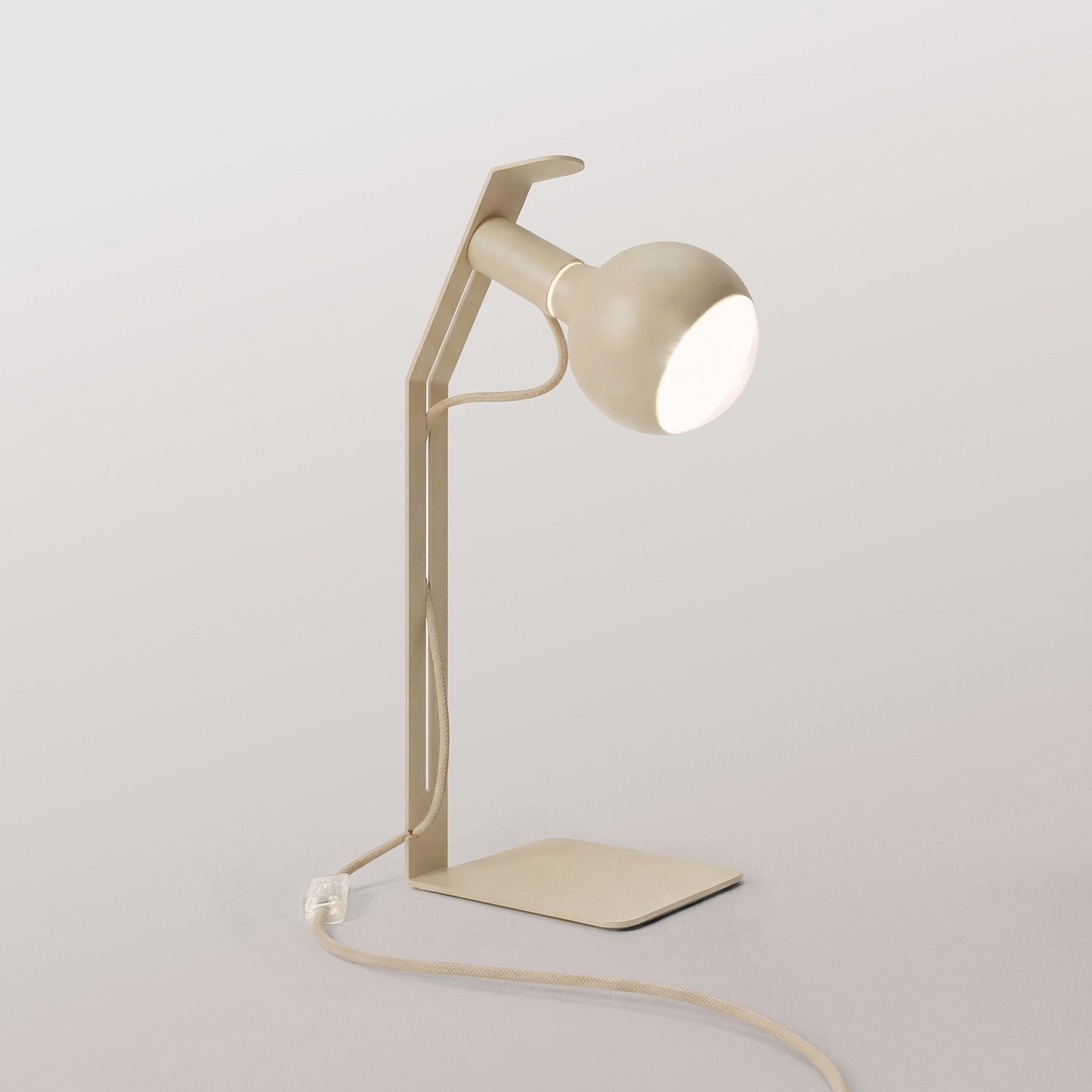 Koso Lucia - Lampada da tavolo con spina UK - Panna