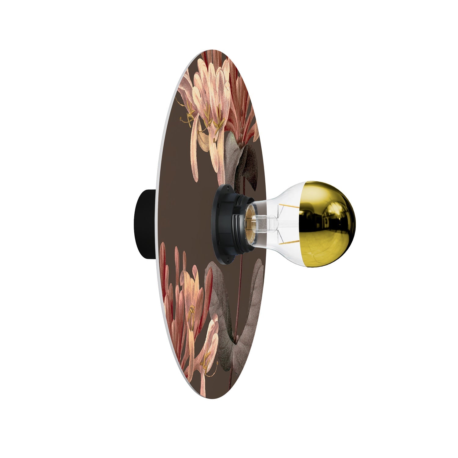 Lampada da parete o soffitto con paralume a disegni floreali 'Blossom Haven' Botanico Lonicera - Waterproof IP44