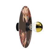 Lampada da parete o soffitto con paralume a disegni floreali 'Blossom Haven' Botanico Lonicera - Waterproof IP44