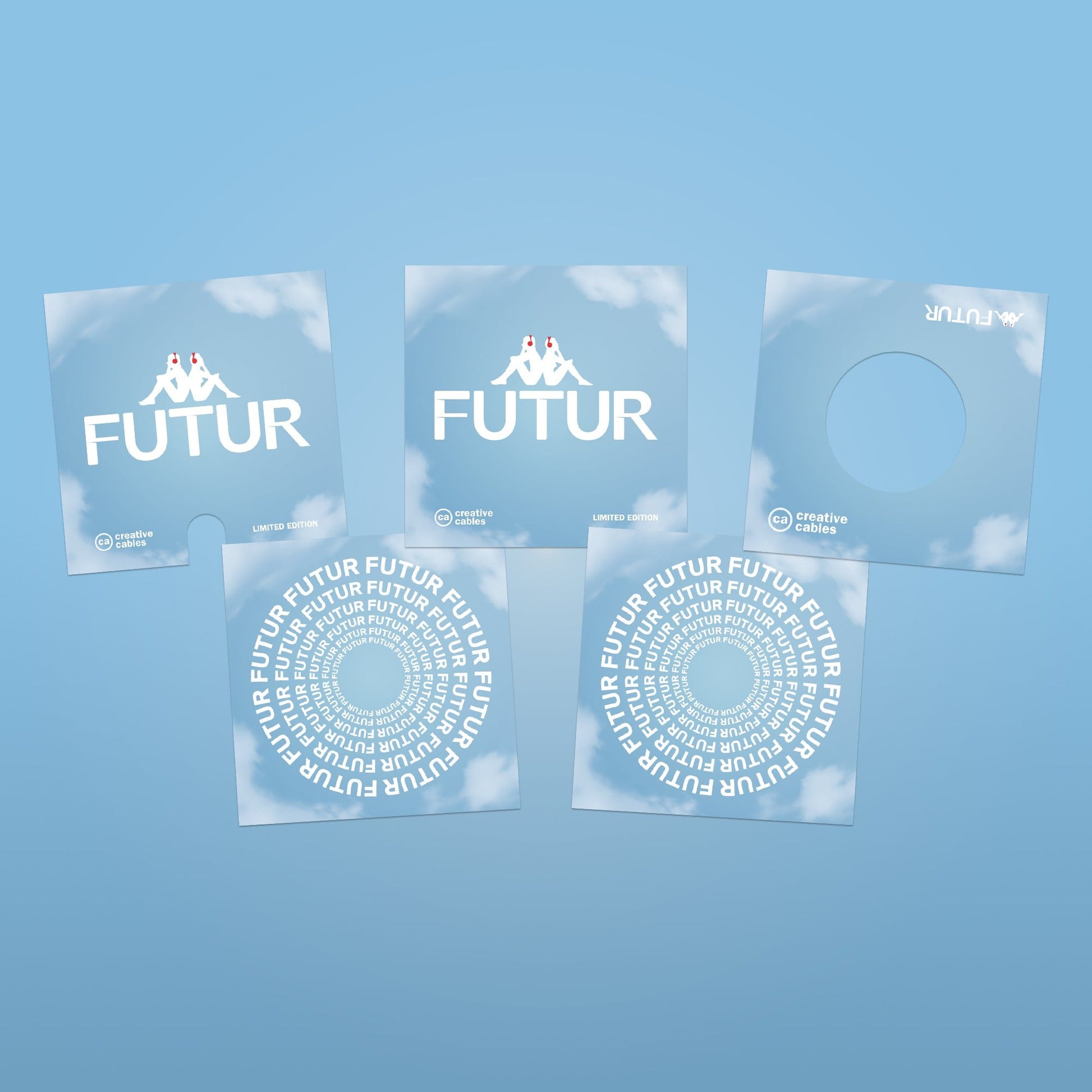 Lampada da tavolo Cubetto "Futur" con lampadina globo mezza sfera argento - Futur Festival